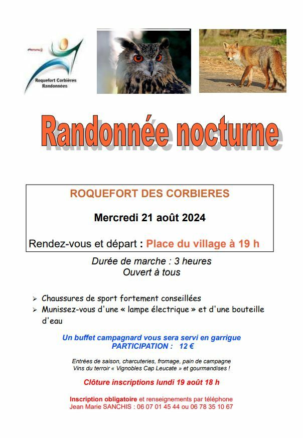 Randonnée nocturne