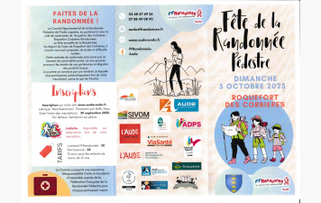 Fête départementale de la randonnée le 5 octobre 2025 : ACCES AU PDF